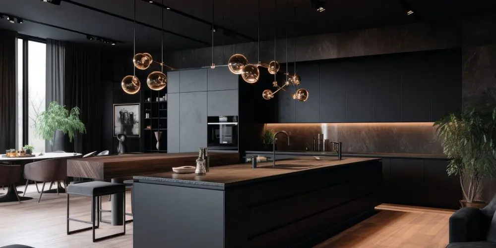 Film de décoration Noir